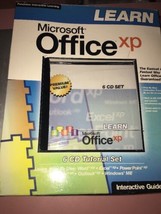Microsoft Office Xp Interactive Turtorial 6 Cd - $68.48