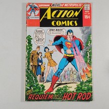 Superman Comic Book Action Comics No 394 November 1970 - £6.61 GBP