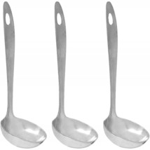 Chef Craft Platinum Series Stainless Steel Heavy Gage Ladle | 7.75 Inches Long | - £13.58 GBP