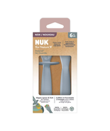 NUK for Nature Pretensil Spoon &amp; Fork Set 2pk - Toddler Utensils BPA-Fre... - $27.15 CAD