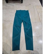 Fabletics High Waisted Sculpknit Classic Leggings Teal jade Size 1X - $19.99