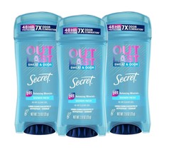 Secret Outlast Clear Gel Antiperspirant Deodorant, Shower Fresh Scent (2.6 oz.,  - £33.56 GBP