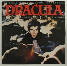 Vintage 33 LP Record Album DRACULA Horror Movie Soundtrack Frank Langella 1979 - £23.99 GBP