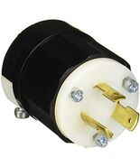 Leviton 021-02321-0PB Locking Plug, Black/White - €21,84 EUR