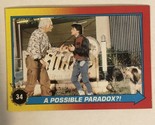 Back To The Future II Trading Card #34 Michael J Fox Christopher Lloyd - $1.97