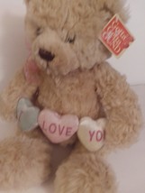 Gund Candy Hearts Teddy Bear Approx. 18&quot; Tall Mint With All Tags - $59.99