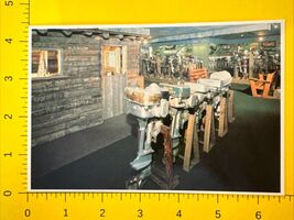 Postcard  Hayward WI Freshwater Fishing Hall of Fame Outboard Motors Dis... - $4.99
