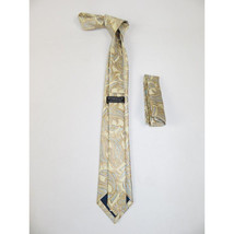 Mens Narrow Tie/Hankie Set Microfiber Silky Vito Rofolo by J.Valintin VTR-74 image 2