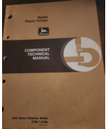John Deere Component Tech Manual CTM7 Radial Piston Pumps OEM - $54.69 CAD