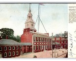 Independence Hall Philadelphia Pennsylvania Pa 1908 DB Cartolina P24 - $3.03