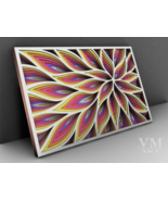 Layered Flower SVG, Cut File Mandala SVG - $11.00