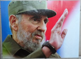 Fidel Castro Large Cuban Poster 50 th Anniversary Of Revolution Havana rare - £23.04 GBP