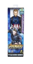 NEW SEALED 2017 Avengers Infinity War Titan Captain America 12&quot; Action Figure - £12.65 GBP