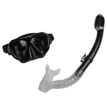OCEANways Professional Quartz Advance 3D Fit Mask and Dry Snorkel Combo ... - £19.69 GBP