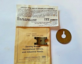 4271-0000 Jabsco Cam &amp; wearplate 132-0061 fits ONAN MDJC pump 132-0059 NOS - £21.29 GBP