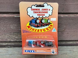 Vtg Ertl Thomas Tank Engine Miniatures Edward James &amp; Percy #4034 Moc 1991 - £23.32 GBP