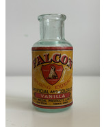 VINTAGE EMPTY Falcon Vanilla Artificial and Colored Flavoring Extract Bo... - $19.79