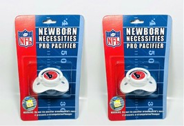 LOT OF 2 Newborn Necessities Pro Pacifier NFL - Houston Texans - £7.03 GBP