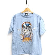 Vintage Wolf T Shirt Medium - $26.33