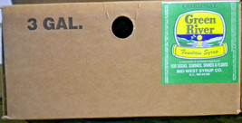 GREEN RIVER  *  Soda Fountain Syrup - 3 gallon Bag-N-Box (QCD II) - £54.45 GBP