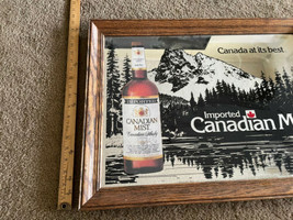 Vintage Canadian Mist Canadian Whiskey Mirror  19 x 25 - £50.70 GBP