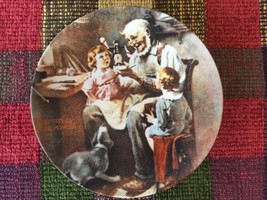 Norman ROCKWELL 1854 Knowles ‘THE TOY MAKER’ 1977 Collectible PLATE 1st ... - $24.20