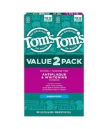 Tom&#39;s of Maine Fluoride-Free Antiplaque Whitening Toothpaste, Peppermint... - $460.18 MXN