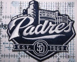 San Diego Padres Embroidered PATCH~3 5/8&quot; x 3 1/4&quot;~Iron Sew On~MLB~Ships... - $4.36