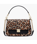 New Kate Spade Phoebe Spotted Leopard Small Flap Crossbody Brown Multi - €95,14 EUR
