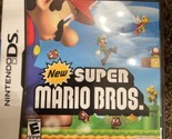 New Super Mario Bros. (Nintendo DS, 2006) Free US ship game, case instru... - £23.35 GBP