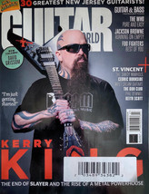 Guitar World Magazine July 2024 KERRY KING + New Jersey Guitarists &amp; Bonus Print - £4.58 GBP
