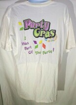Harrahs New Orleans Mardi Gras Men&#39;s T-Shirt XL Graphic - $11.09
