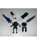 Lot Of 6 Vintage Bandai GoBot Vamp Pincher Dive Sub Cop-Tur Flip Top Gee... - $1,022.05 MXN