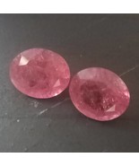 Light Pink Tourmaline Ovals , 12.62 Cttw , Free Size Pink Tourmaline , P... - $527.93 CAD
