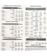 1922 N.T. Bushnell Rasps &amp; Files Tools Advertisement Catalogue Hardware ... - €21,67 EUR