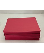 Pack of 49 Oxford 2-Pocket Folders Red Letter Size 100 Sheet Capacity Po... - $49.37 CAD