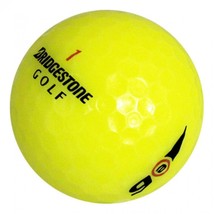 48 Near Mint Yellow Bridgestone e6 Golf Balls - Free Shipping - 4A (8 Orange) - $59.39