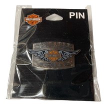 Harley Davidson Motorcycle Jacket Hat Vest Pin Las Vegas, Nevada Angel Wings NEW - £18.37 GBP