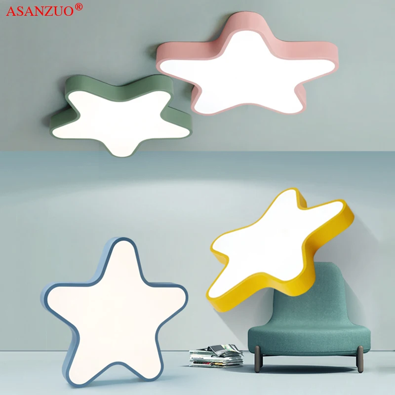 aron children&#39;s room lamp boy simple room lamp warm and romantic  five-pointed   - £188.50 GBP