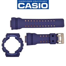 Genuine Casio G-Shock Original GA-100L-2A Blue Watch Band  Blue Bezel Rubber Set - £58.81 GBP