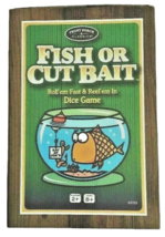 Fish or Cut Bait Dice Game Complete Front Porch Games Family Night Fun Fast  - £8.44 GBP