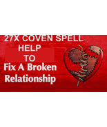 HAUNTED 27X-200X COVEN SAVE YOUR LOVE RELATIONSHIP MAGICK 102 yr Witch C... - £35.17 GBP+
