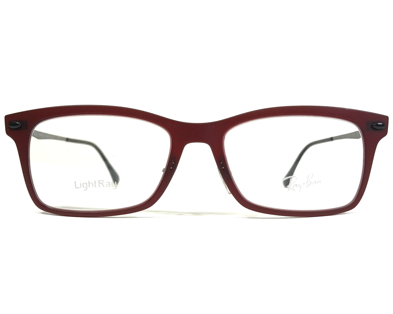 Ray-Ban Eyeglasses Frames RB 7039 5456 LightRay Black Polished Brown 53-18-140 - $46.25