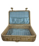 Vintage American Girl Bitty Baby Wicker Basket Suitcase - £35.85 GBP