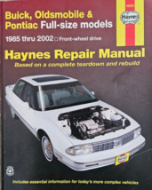 Haynes Repair Manual 19020 Buick Oldsmobile and Pontiac Full Size 1985 T... - $9.90