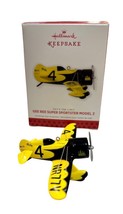 Hallmark Keepsake Gee Bee Super Sportster Model Z Christmas Ornament 2013 - $29.00