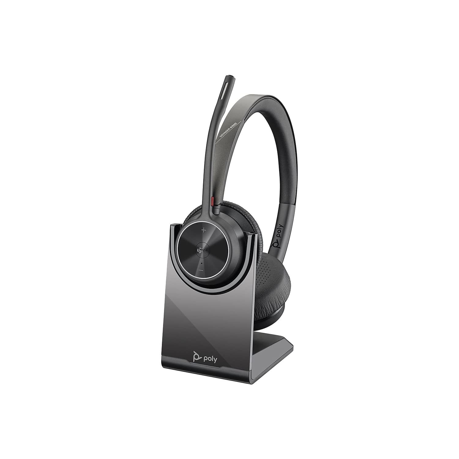 Poly - Voyager 4320 UC Wireless Headset + Charge Stand (Plantronics) - H... - $139.84+