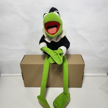 Nanco Jim Henson&#39;s Muppets Pilgrim Kermit The Frog Plush Posable - £13.16 GBP