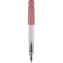 PILOT Kakuno Fountain Pen, White/Pink Barrel, Fine Nib (90122) - $19.58