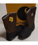 Carhartt Men&#39;s Rugged Flex Square Steel Toe Wellington Waterproof Boot, ... - £104.78 GBP